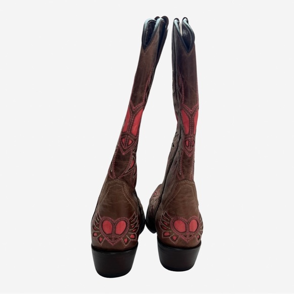 Texas Legacy Cowboy Pro Handmade Leather Western Boots M5.5/W8 (9 1/3”) - Picture 5 of 8